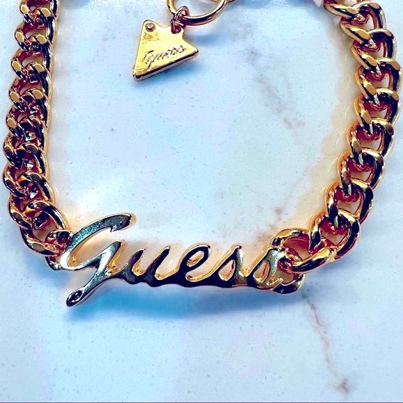 New Set of 3 Guess Gold Bracelets - Picture 7 of 13